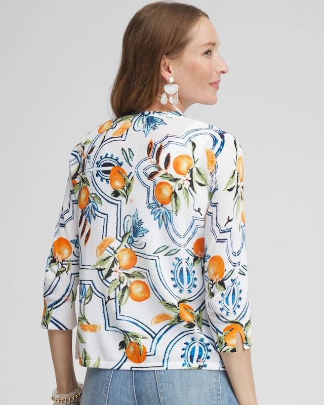 Romance Tropical Short Cardigan - image 3